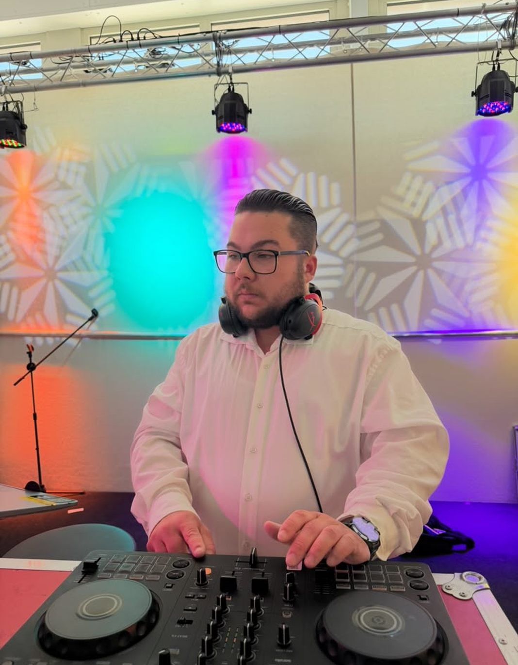 DJ Reysord am DJ-Pult